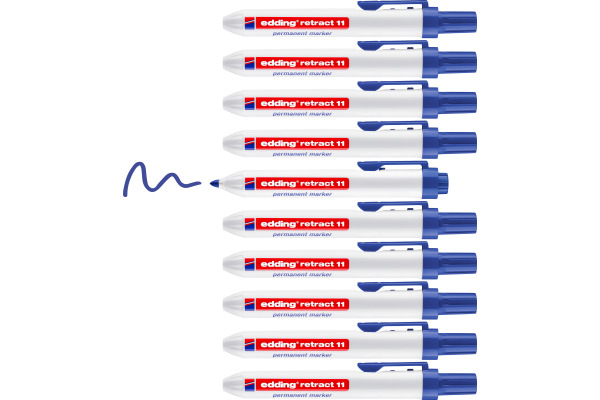 EDDING Permanent Marker 11 1,5-3mm 11-3 blau