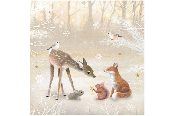 COPPENRAT Adventskalender 15x15cm 72279 Winterzauber
