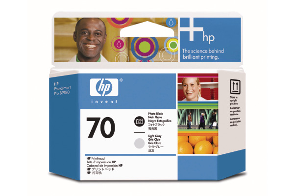 HP Druckkopf 70 ph-schw./lg-grey C9407A DesignJet Z2100/Z3100