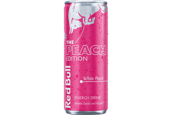 RED BULL Energy Drink RC250264 Peach Edition 25cl, 24 Stk.