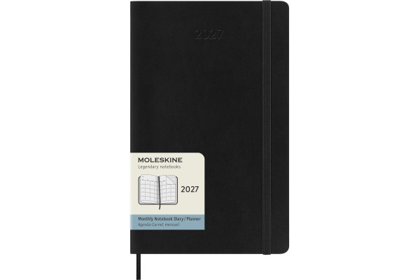 MOLESKINE Agenda Classic Large 2027 DSB12MN3Y 1M/2S schwarz SC 13x21cm
