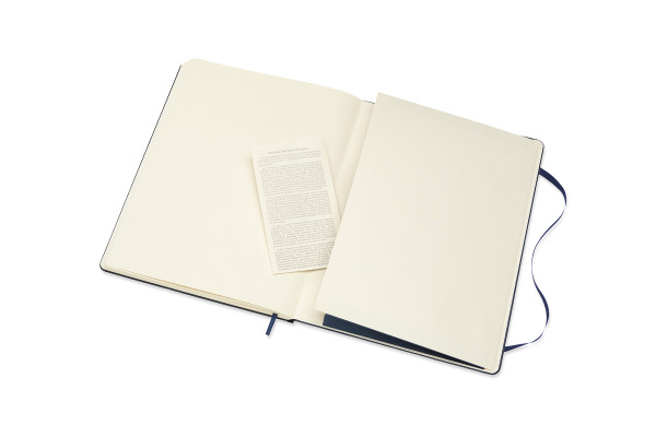 MOLESKINE Notizbuch Classic HC XL 002855136 saphir, blanco 192 Blatt