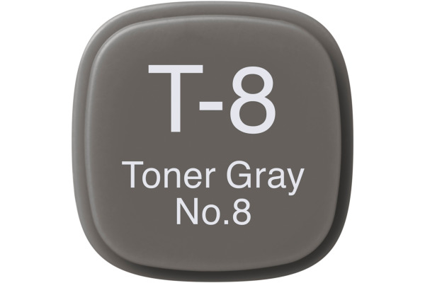 COPIC Marker Classic 20075105 T-8 - Toner Grey No.8