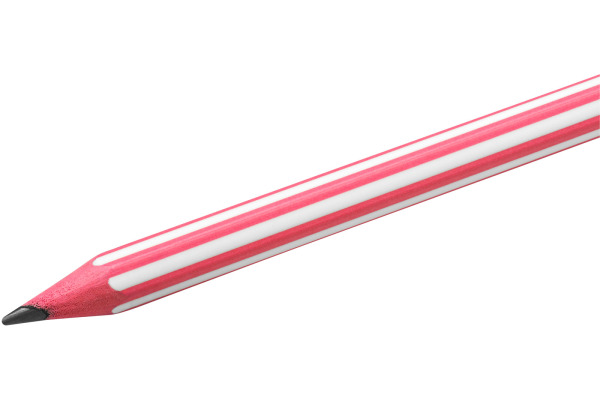 BIC Bleistift Evolution Stripes 8960342 sechskant-Mine ass. 12 Stk.