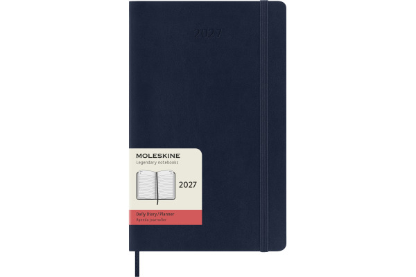 MOLESKINE Agenda Classic Large 2027 DSB2012DC 1T/1S saphir SC 13x21cm