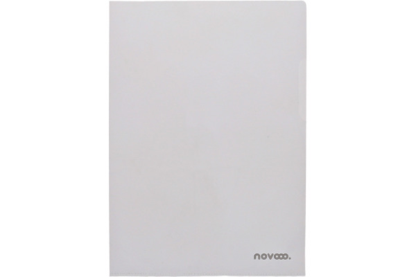 NOVOOO Pro Sichtmappen 120my A4 400197702 transparent genarbt 10 Stück