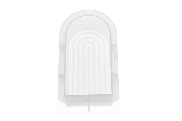 GLOREX Kerzengiessform 12x6x3.7cm 69732090 Bogen klein