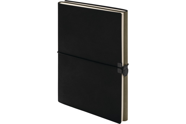 KOLMA Notizbuch Smooth A5 06.442.20 schwarz, dots 112 Blatt