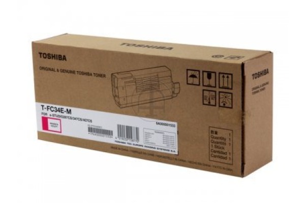 TOSHIBA Toner magenta TFC34EM E-Studio 287/407CS 11'500 S.