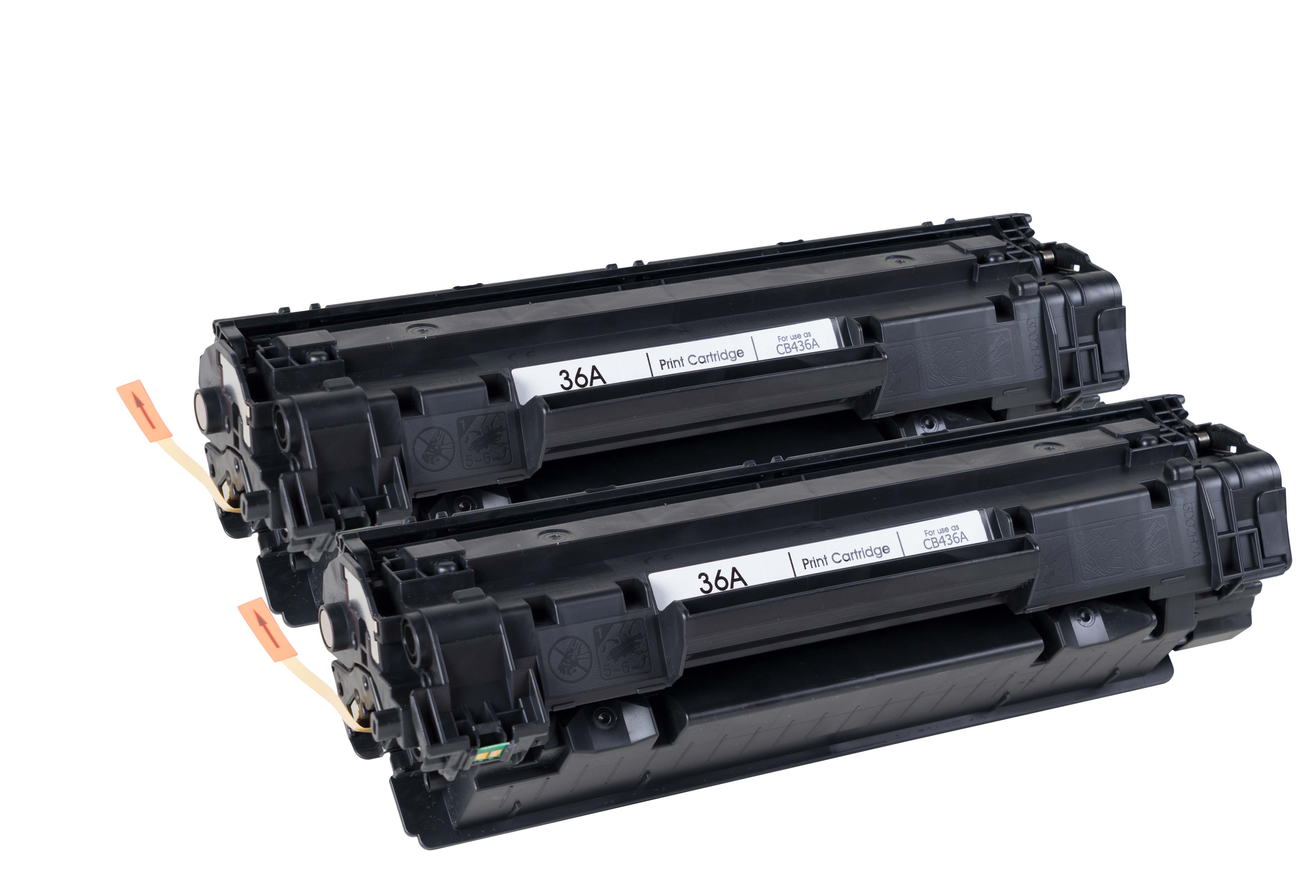 Tonerfabrik Toner CB436A DuoPack 2 Stück à 2'000 Seiten, schwarz