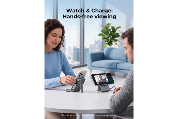 AUKEY MagFusion PB Vista Mix,10K PB-MS24 Qi2.2, Wireless,Magnetic