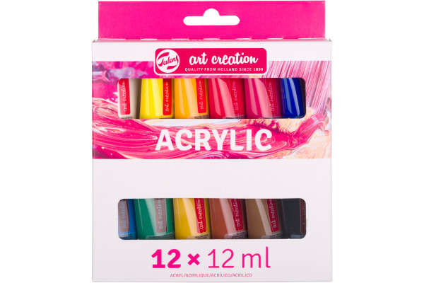TALENS Acrylfarbe 12 x 12ml 9021812M Starterset