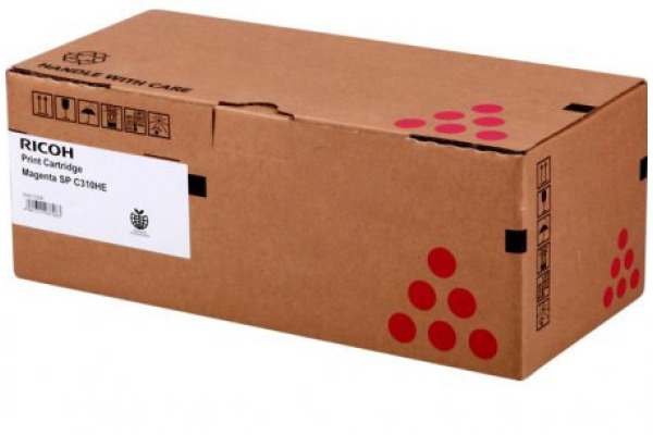RICOH Toner-Modul magenta 407636 SP C310HE 6000 Seiten