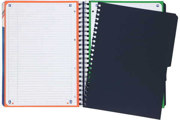 OXFORD School Projectbook A4+ 400095496 blau, liniert 60 Blatt
