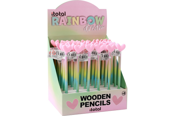 I-TOTAL Bleistift Regenbogen XL2055
