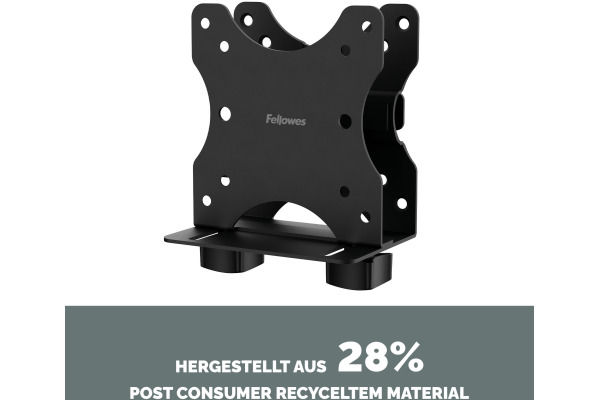 FELLOWES Vesa Thin Client Halterung 100136873 Schwarz