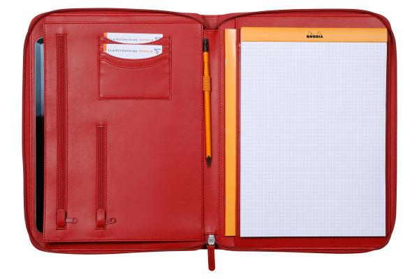 RHODIA Konferenzmappe A4 168122C rot
