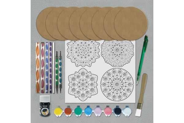 ALADINE Dot painting Set 85495 Relaxing Mandala 7-teilig
