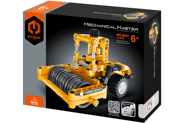 IMMASTER Building Block Road Roller 6867DBX 121 pcs
