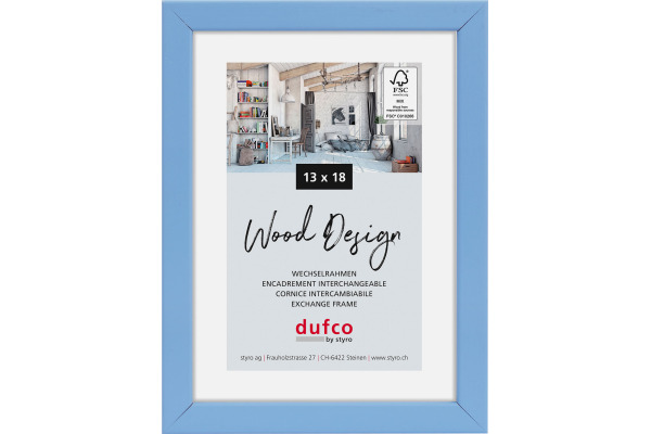 DUFCO Bilderrahmen Hay 13x18cm 161081061 hellblau