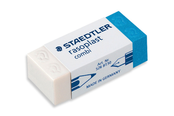 STAEDTLER Radierer Rasoplast Combi 526BT30 43x19x13mm