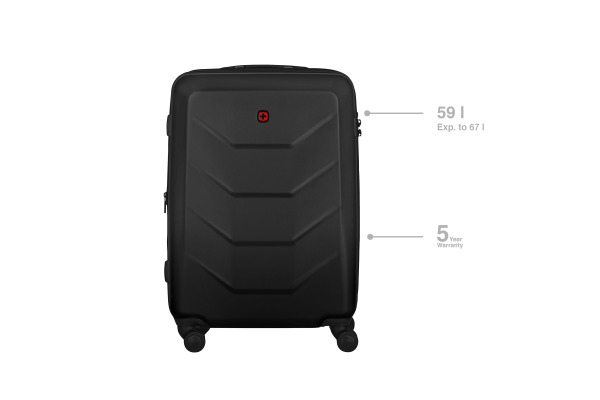 WENGER Prymo Medium 59l 612537 Hardside Case Black
