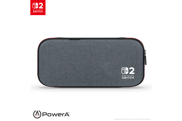 POWERA Slim Protection Case NSCS0528 NSW2, Dark Heather Grey