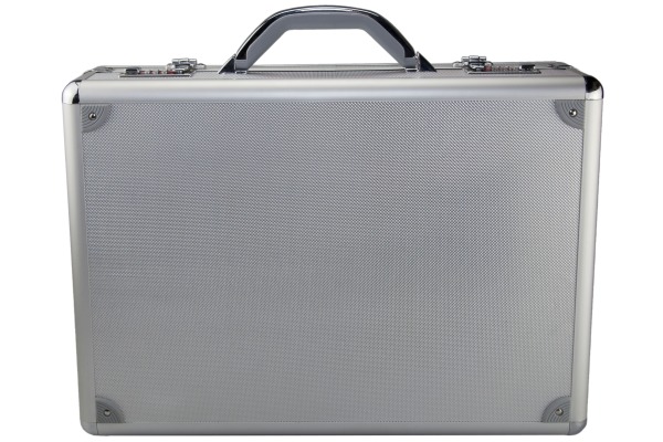 MONOLITH Alu-Diplomatenkoffer 2276 Silber, 490x330x130mm