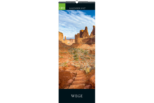 GEO Bildkalender 2027 581368 GEO Wege 25x69cm