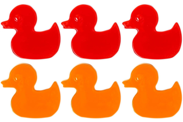 I AM CREA Magnet Ente Let`s Organize 4035.48 rot 6 Stück