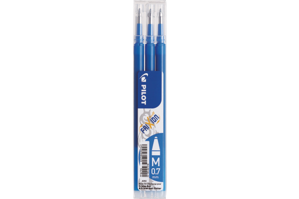 PILOT FriXion Refill 0.7mm BLSFR7SKL himmelblau 3 Stück