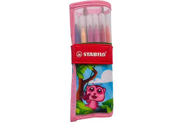 STABILO Fasermaler Power Animal 2mm 280/18-09 pink 18 Stück