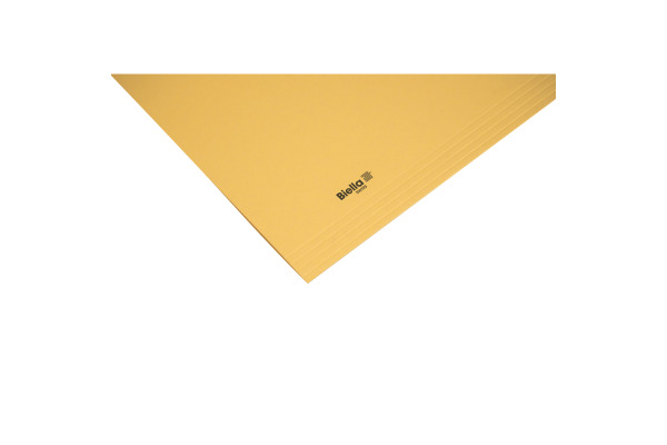 BIELLA Vertikalmappe A4 25542420U gelb 240g 100 Stück