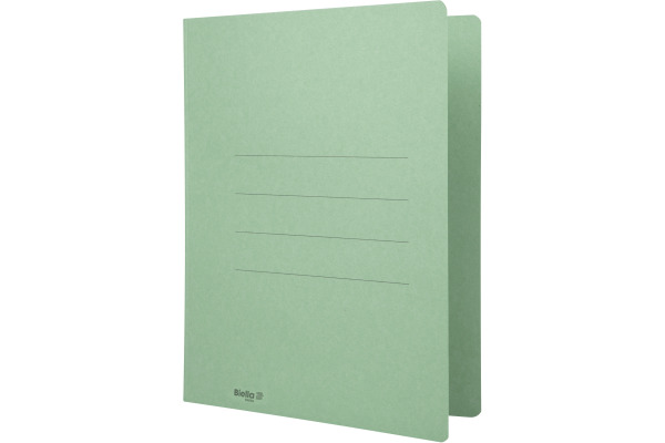 BIELLA Einlagemappe A4 25040030U grün 240g/m2