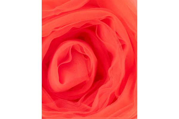 FOLIA Tüll-Stoff 3mx50cm 8020 rot