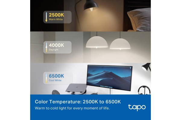 TP-LINK Smart Light Bulb, E14 Multic. TAPOL430C