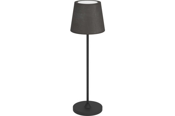 EGLO Tischleuchte Leonero 75938 schwarz, Akku