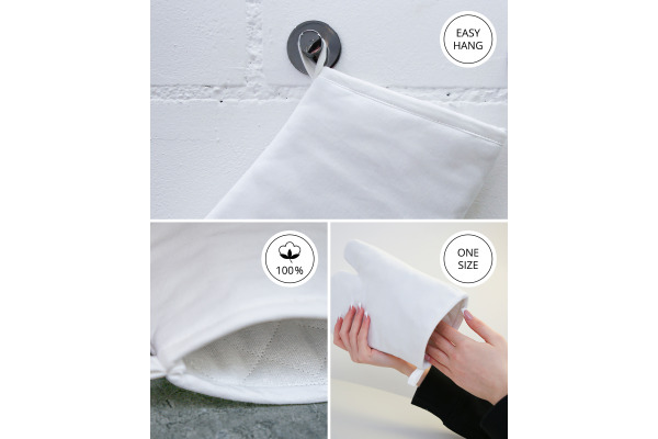 I AM CREA Ofenhandschuh 20x30cm 1212.65 weiss