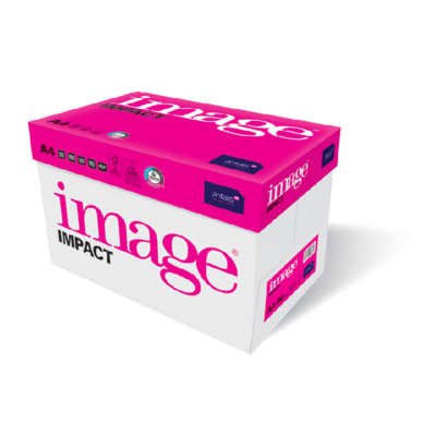 Image Impact hochweiss, Kopierpapier, holzfrei ECF, 80g/m2 210mm x 297mm, A4, SB 2'500 Blatt (Box 5x500 Blatt)