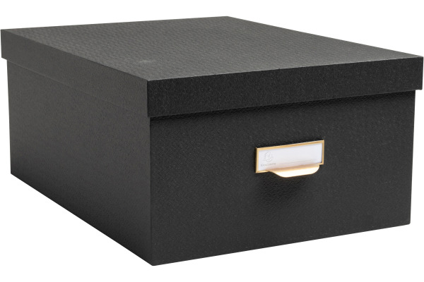 EXACOMPTA Ablagebox OfficeByMe 79601E schwarz 3er-Set
