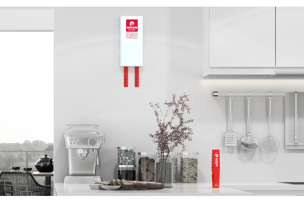 MAUS Löschdecke 120x180cm 5001-1 SS EN-1869:1997