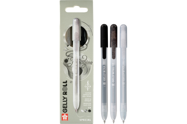 SAKURA Gelly Roll 0.8mm PXGBRAMIX Special, ass. 3 Stück