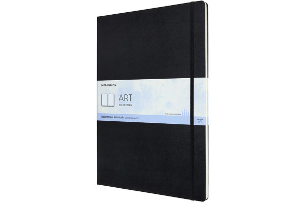 MOLESKINE Aquarell-Notizbuch HC A3 626765 schwarz, 60 Seiten
