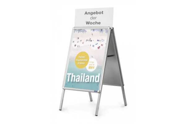 MAGNETOP. Aufsatzschild A1 20 für Kundenstopper