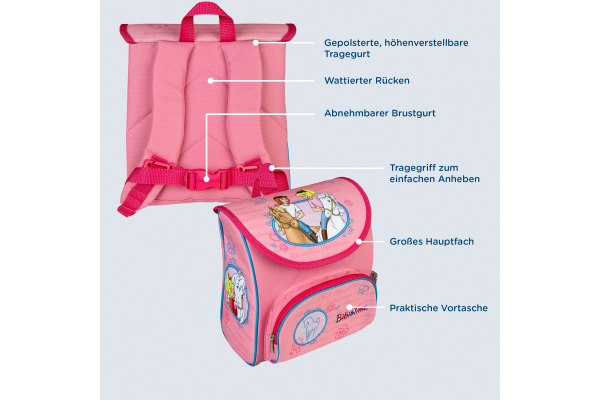 SCOOLI Kindergarten Rucksack Cutie BITI8242 Bibi&Tina