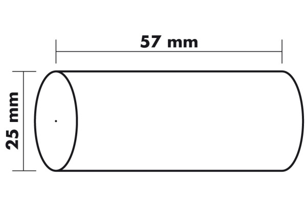 EXACOMPTA Rollen Offset Papier 10 Stk. 41806E 57x25mmx6.5m für Kasse