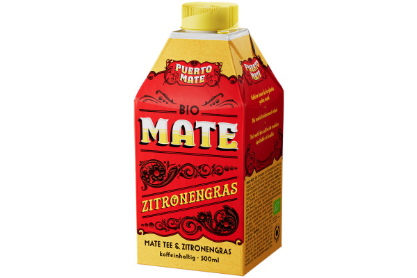 PUERTO Mate Zitronengras Bio 4112 50 cl, 8 Stk.