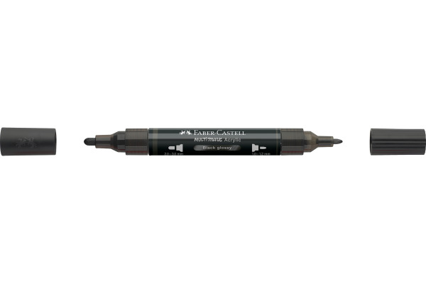 FABER-CA. Acrylmarker 1-3mm 185998 black glossy