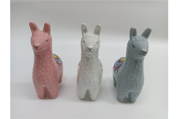 ROOST Sparkasse Lama TG21792-2 assortiert 14.5x7.6x21cm