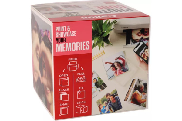 CANON Photo Cube Creative 13x13 ora. PP2015x5 Acryl Fotorahmen inkl. 40 Bl.